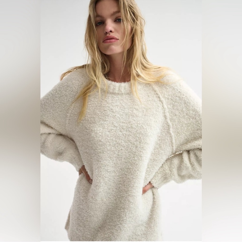 Free People Teddy Sweater Tunic